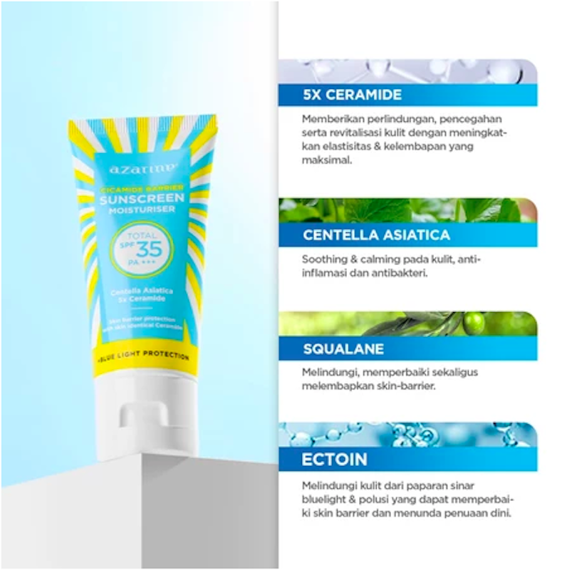 Cicamide Barrier Sunscreen Moisturiser SPF 35 PA+++ 4