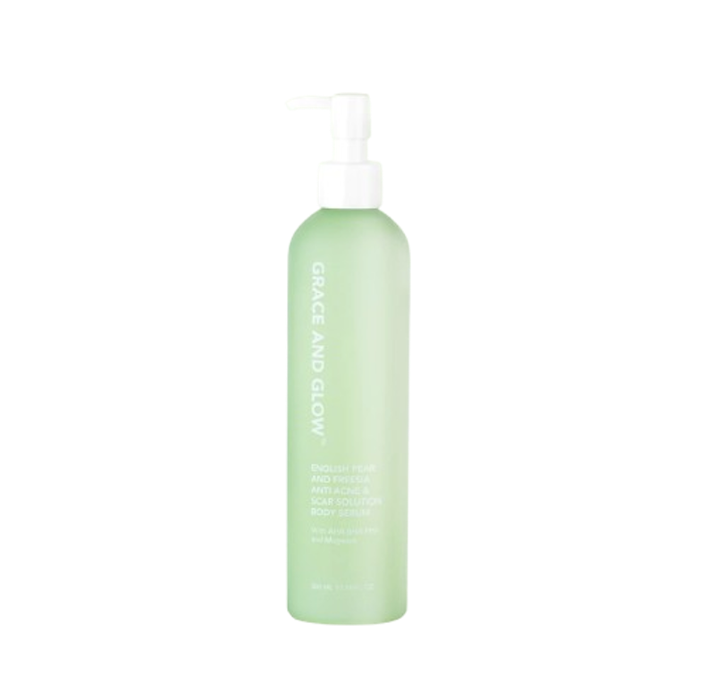 Grace and Glow English Pear and Freesia Anti Acne & Scar Solution Body Serum 1