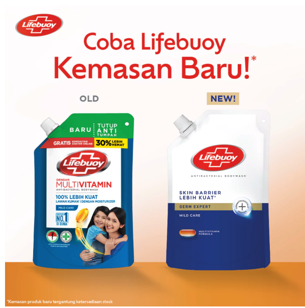 Unilever Indonesia Lifebuoy Body Wash Mild Care
