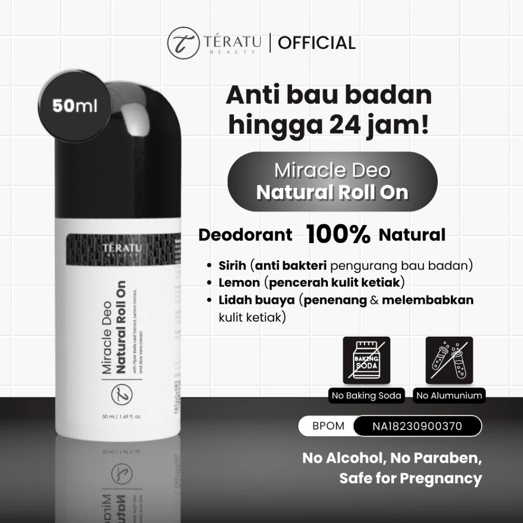 Fandi Universal Kosmekreasi Tératu Beauty Miracle Deo Natural Roll On