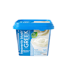 Heavenly Blush Greek Yogurt Style Plain