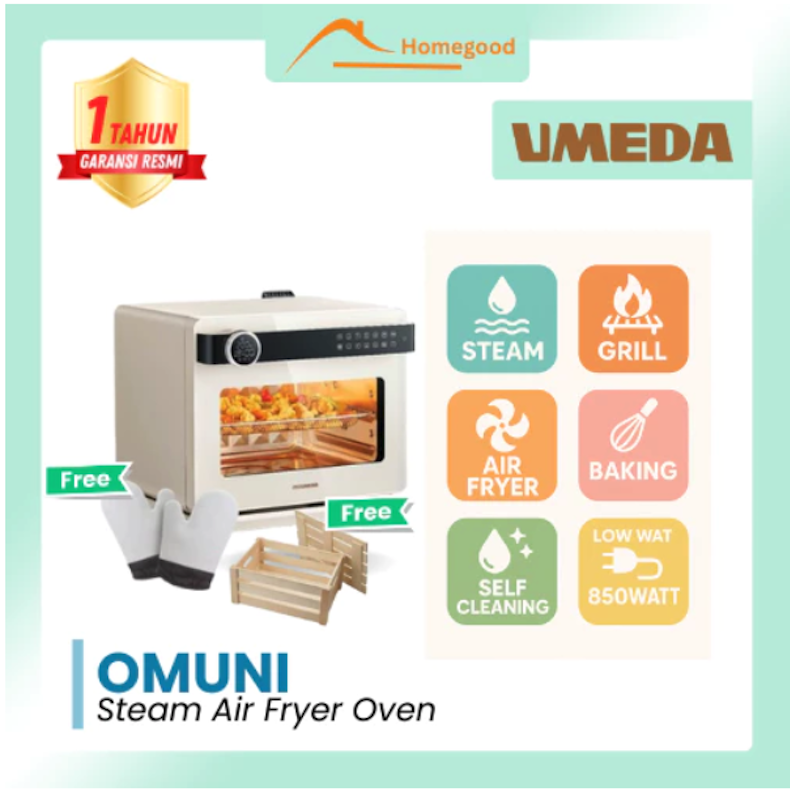 Umeda Omuni Steam Air Fryer Oven 2