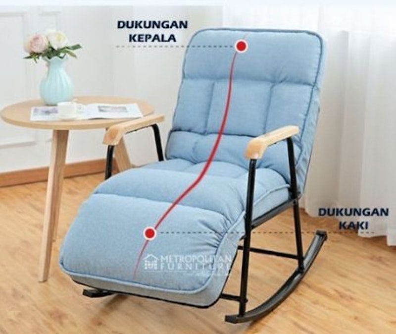 Kursi Goyang Dewasa Minimalis Modern Adjustable 4