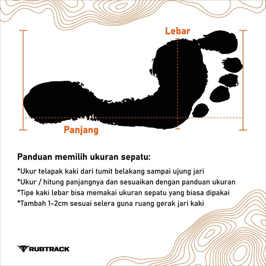 Sepatu Branded RUBTRACK Serva Sepatu Gunung