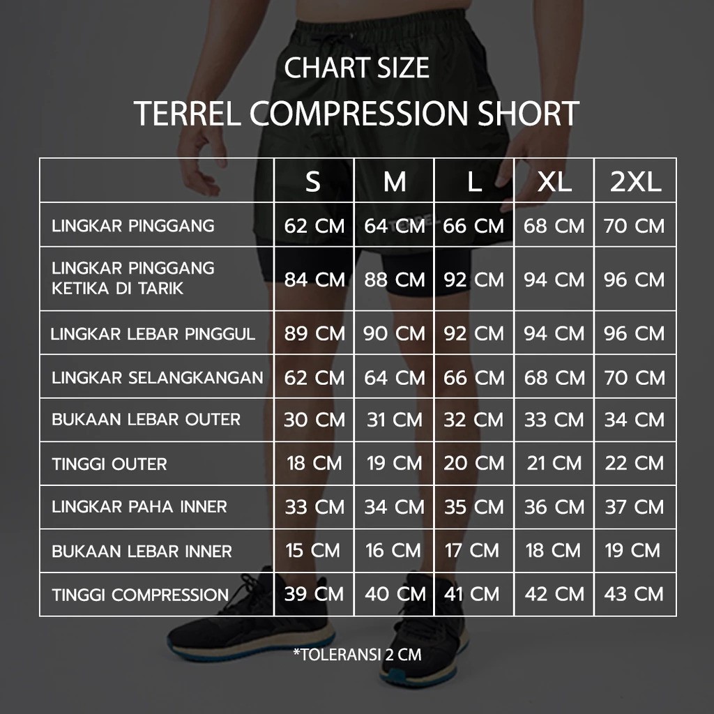 Terrel Sportswear Compression Short