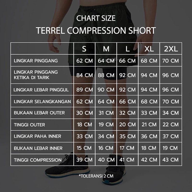 Terrel Sportswear Compression Short 5