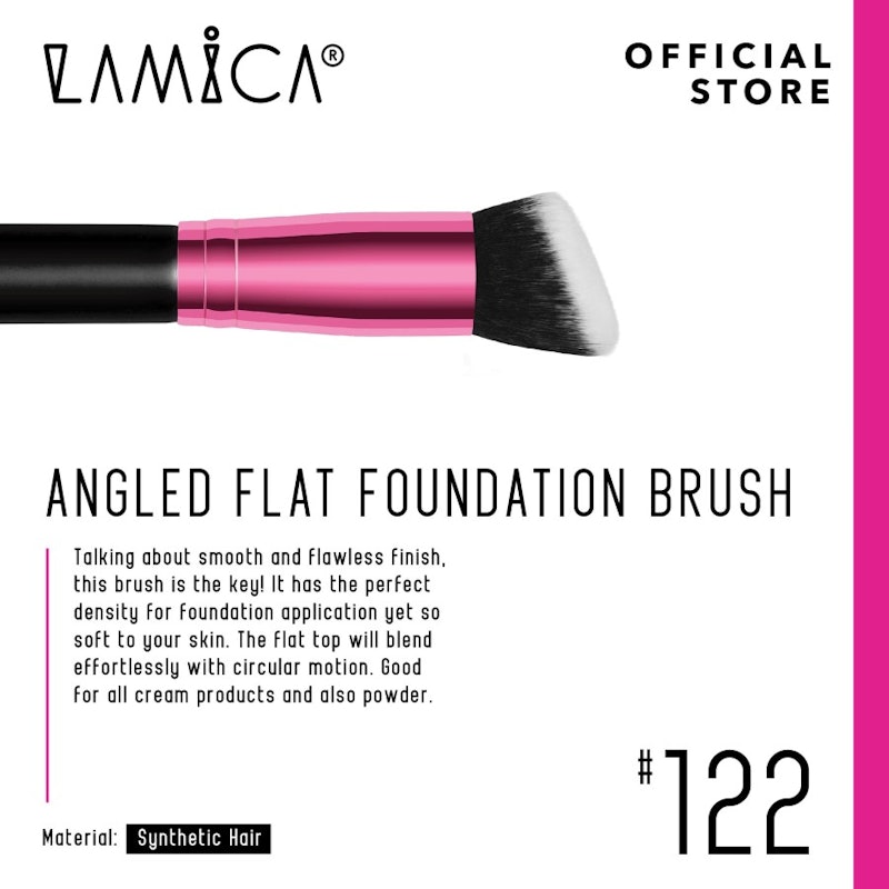 LAMICA Angled Flat Foundation Brush 3