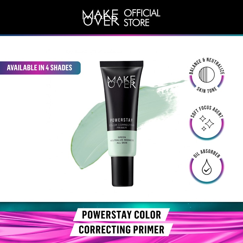 MAKE OVER Powerstay Color Correcting Primer Peach