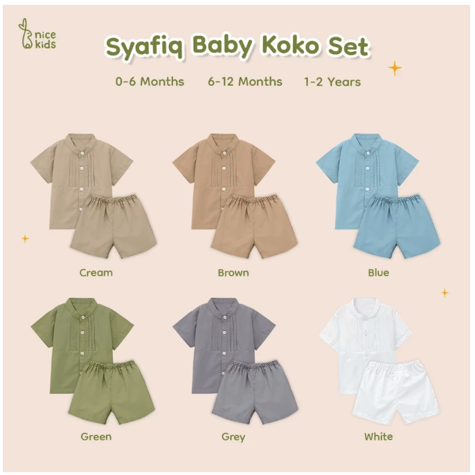  Sahabat Anak Baik Indonesia Nice Kids Syafiq Baby Koko Set