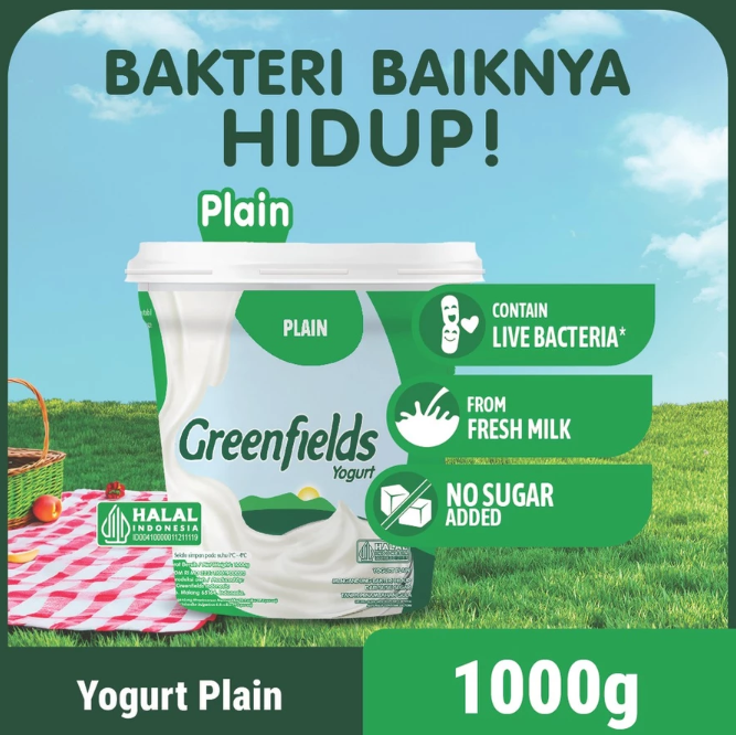 Greenfields Indonesia Greenfields Yogurt Plain