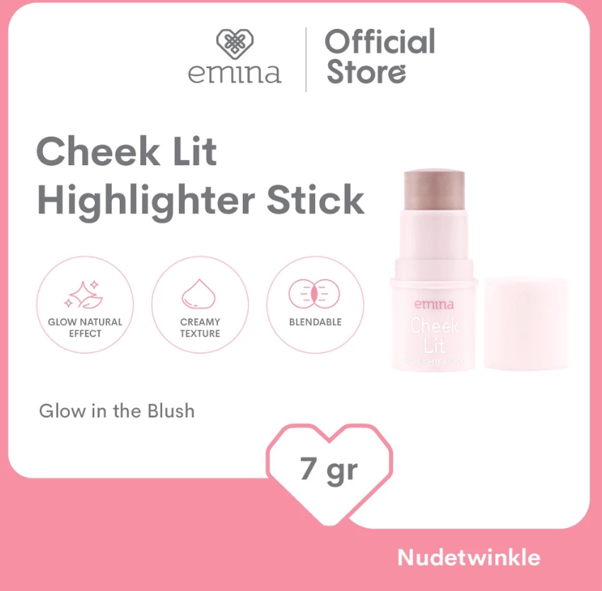 Cheek Lit Highlighter Stick Nudetwinkle 4