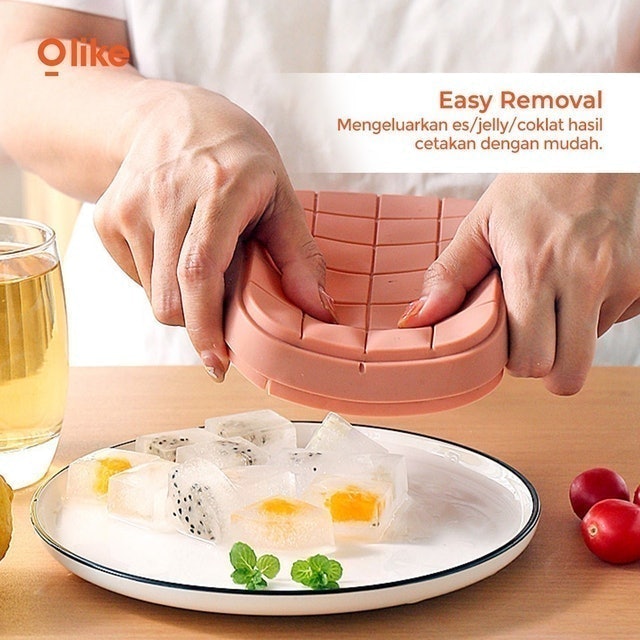 Olike Home  Ice Box Ice Tray Silicone