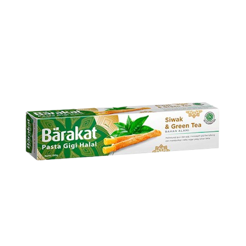 Barakat Pasta Gigi Halal Siwak & Green Tea