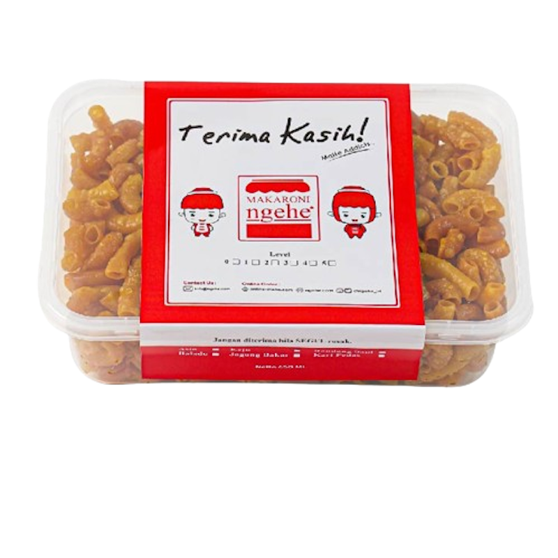 Makaroni Kering Kemasan Toples
