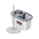 Paus Biru Internasional Paus Biru Alat Pel Lantai Stainless 2 in 1 dengan Ember 1