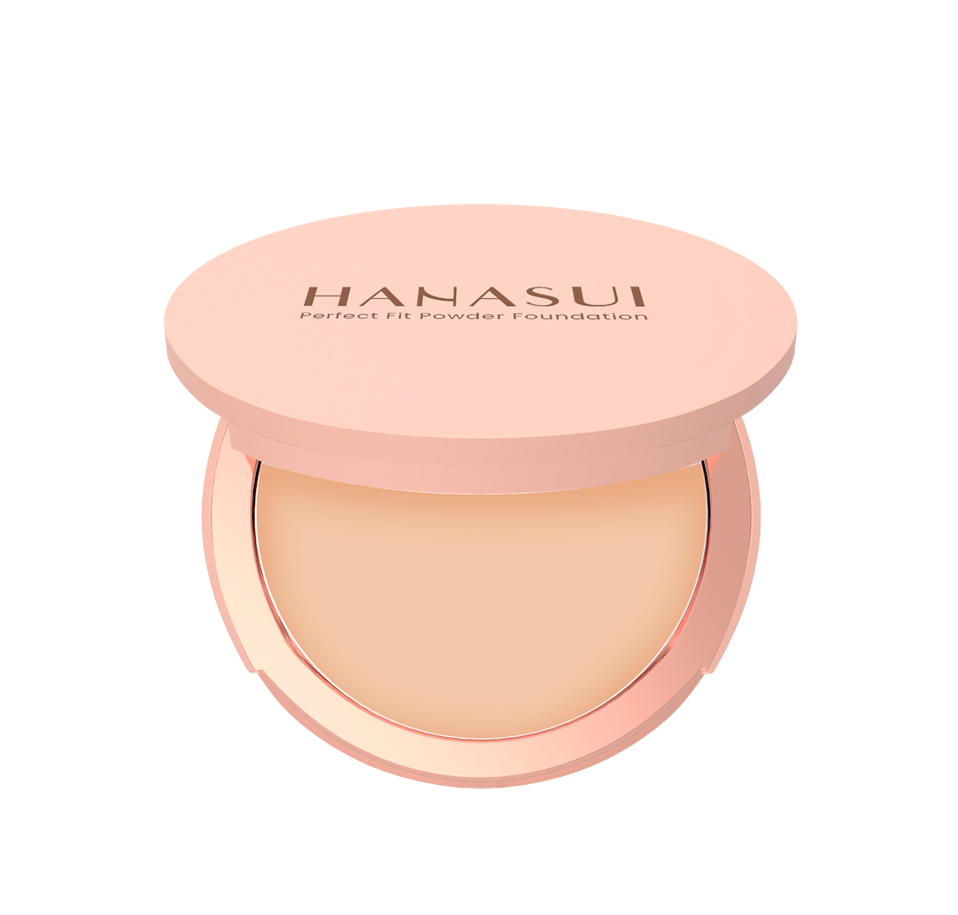 Hanasui ｜ Perfect Fit Powder Foundation 02 Natural
