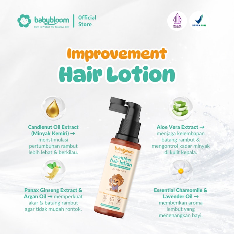 Babybloom Nourishing Hair Lotion 4