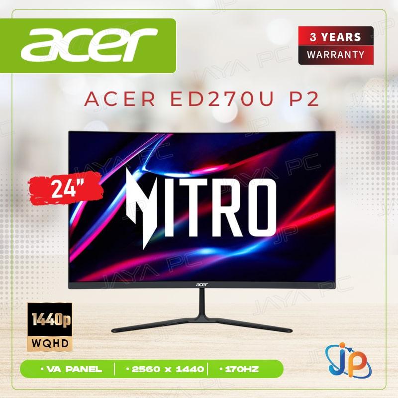 Acer Indonesia Acer Nitro Curved Monitor 27 Inch ED270U_P2