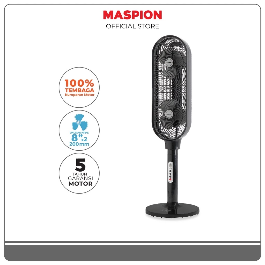 Maspion Group Maspion Tower Fan Kipas Angin Susun 8 Inch TF-04S