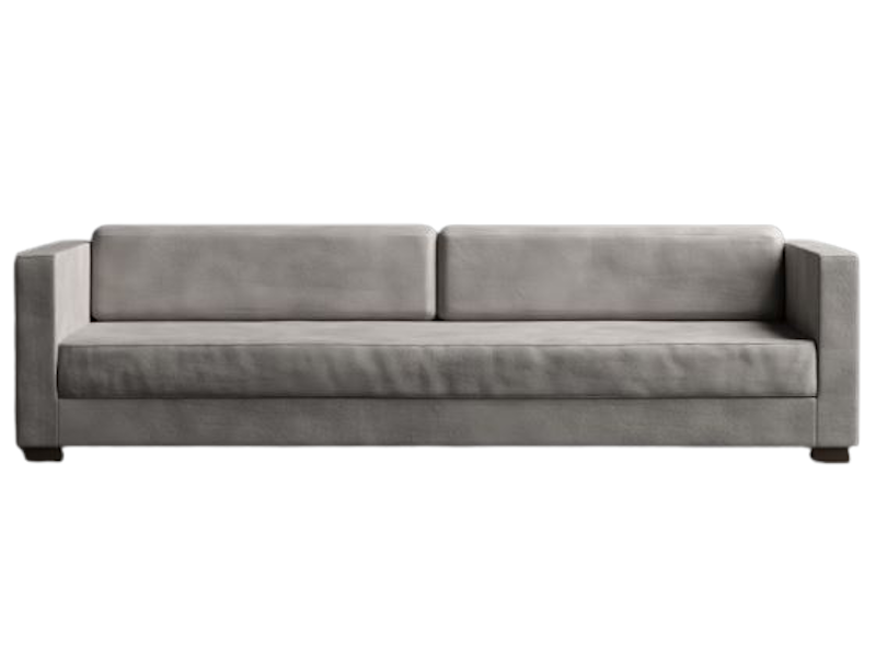 XIONCO ORYCTO Leather Arm Couch Three Seat 2