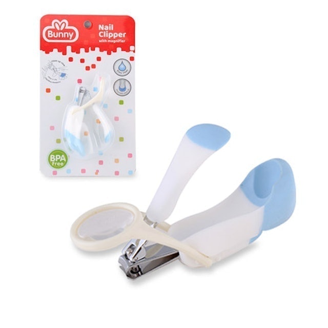 Baby Nail Clippers + Magnifying Glass NC-0008