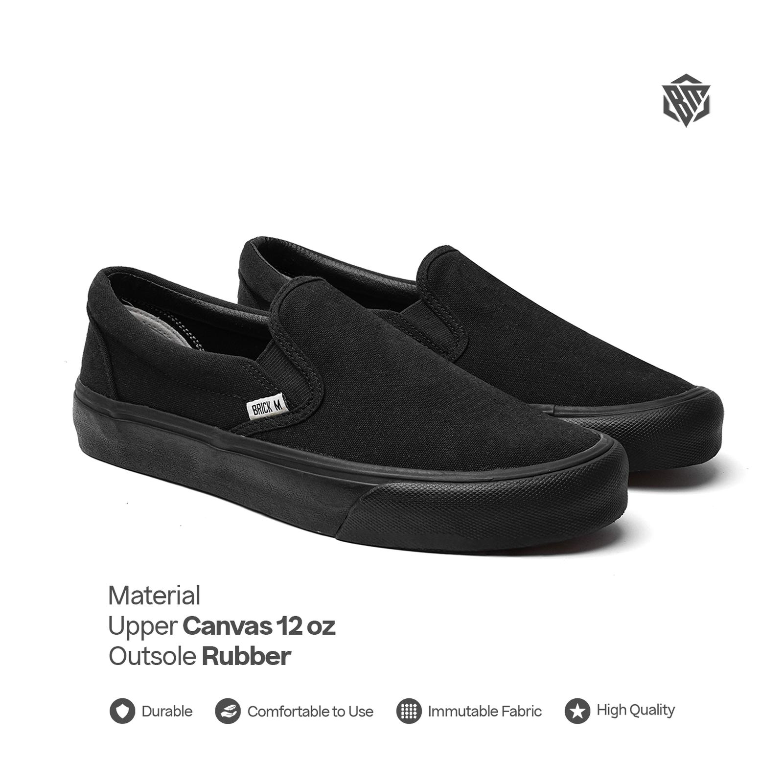  Brick Mansions Slip On Mission Full Black