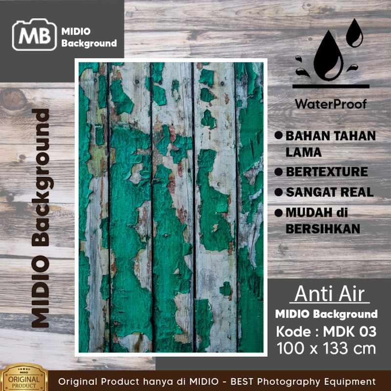 Alas Foto 3D Motif Kayu 3