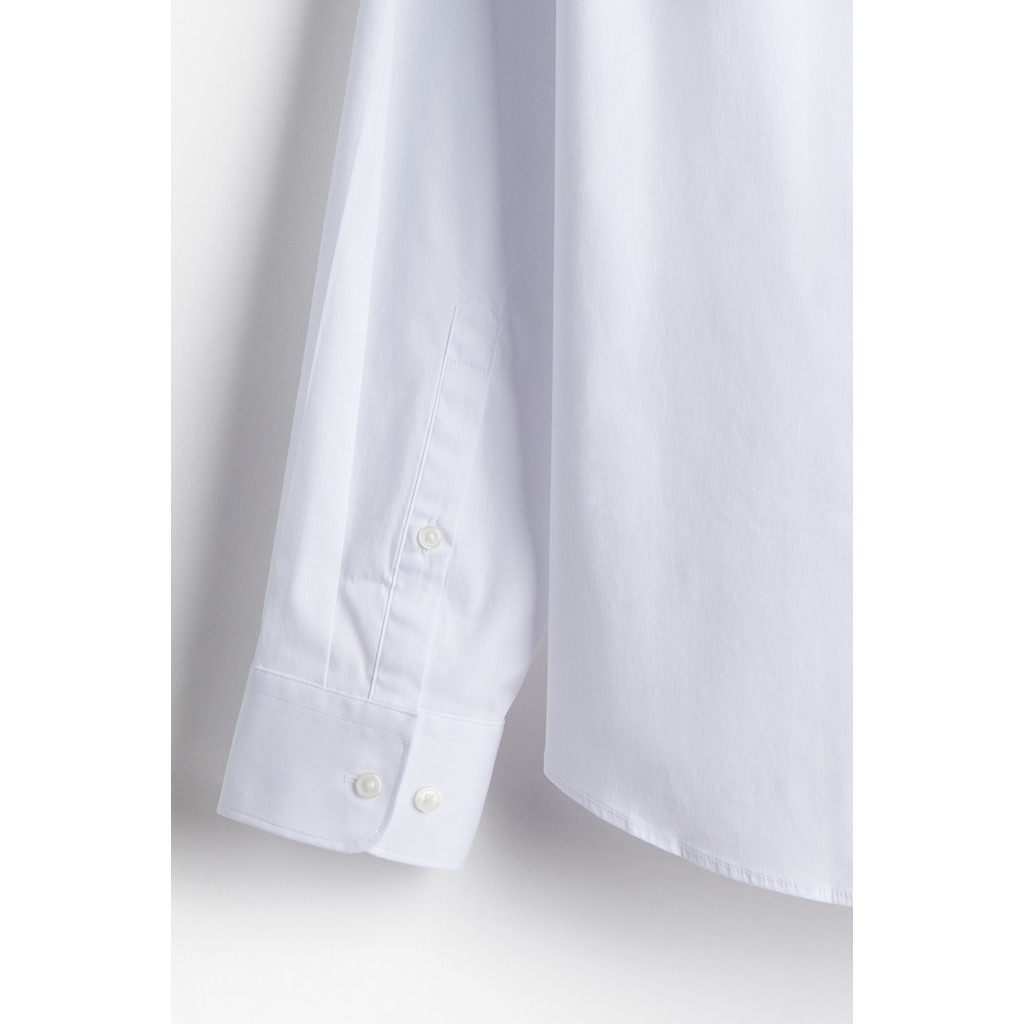 H&M Pria Slim Fit Strech Shirt  3