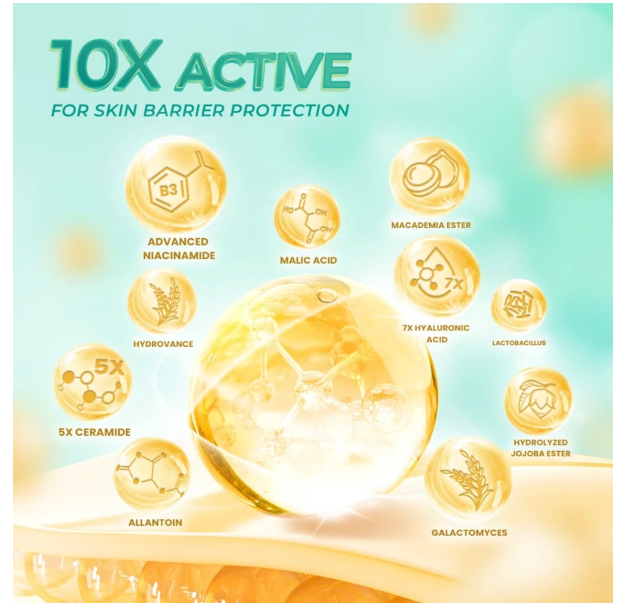 Eka Jaya Internasional Hanasui Ceramide Probiotics Clear Pad