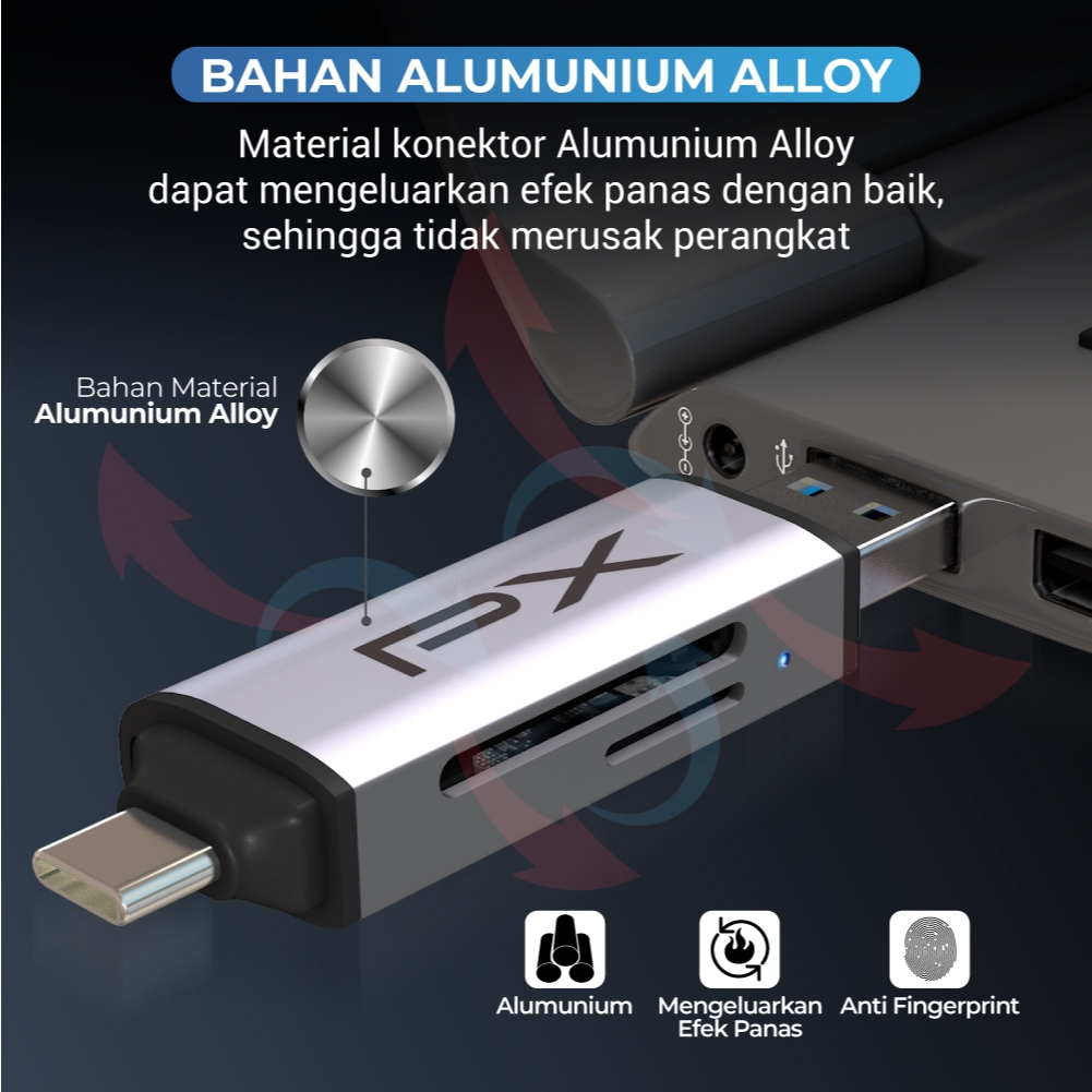  PX Card Reader USB 3.0 Type C  UCR30
