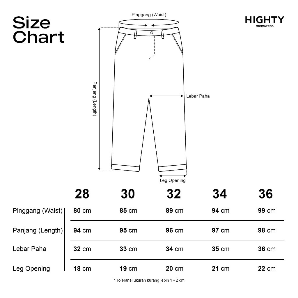 HIGHTY Menswear Highty Thom Plaid Ankle Trousers