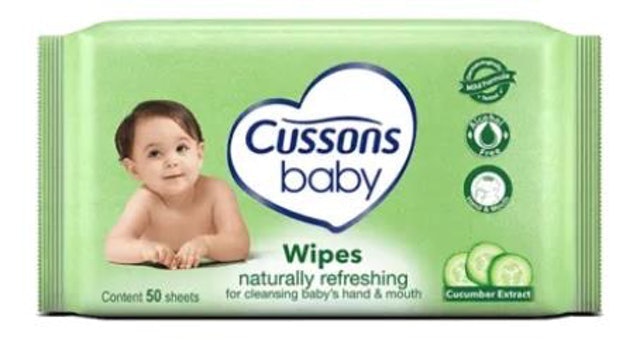 Cussons Baby Naturally Refreshing Baby Wipes