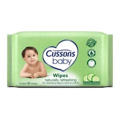 Cussons Baby Naturally Refreshing Baby Wipes