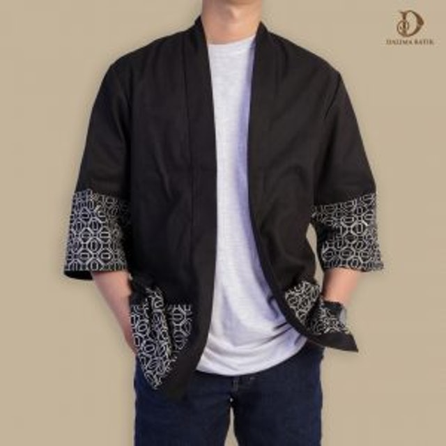 Outer Batik Pria Modern 3