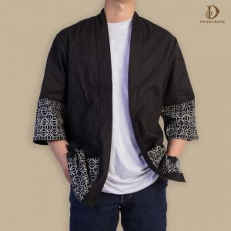 Outer Batik Pria Modern 3