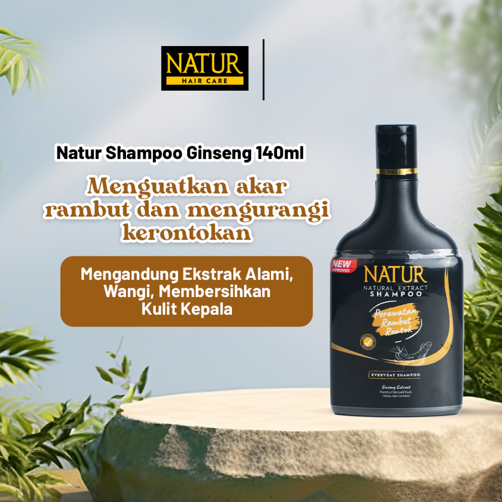 Gondowangi Tradisional Kosmetika Natur Shampoo Extract Ginseng