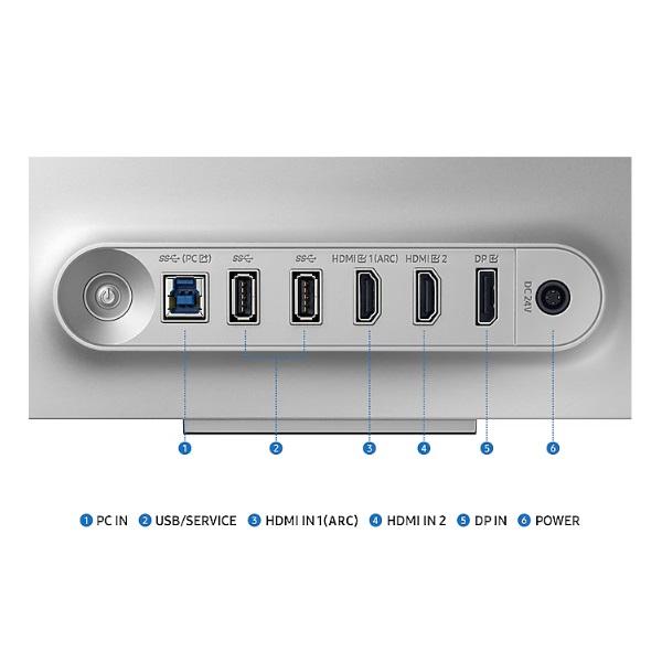 Samsung Electronics Samsung 32" Odyssey OLED G8 G80SD UHD 240Hz Gaming Monitor LS32DG802SEXXD