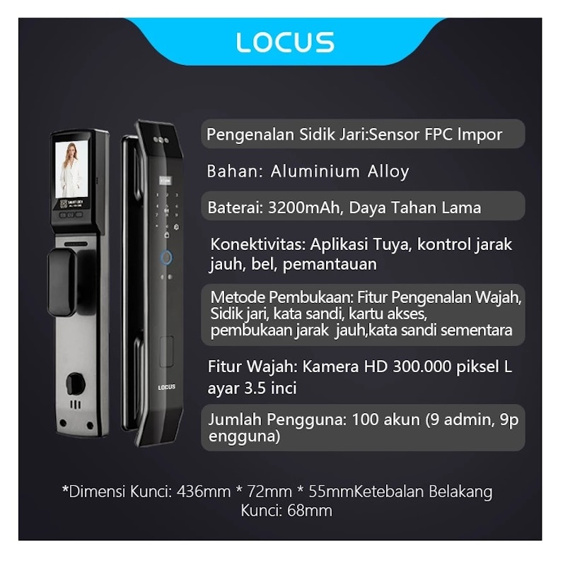 Locus Smart Door Lock 5