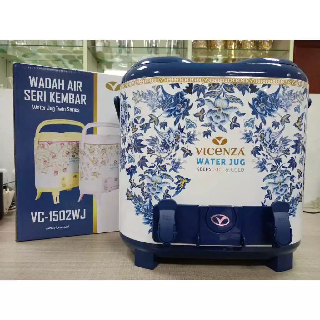  Vicenza Water Jug Twin Series Stainless Steel  VM1502 