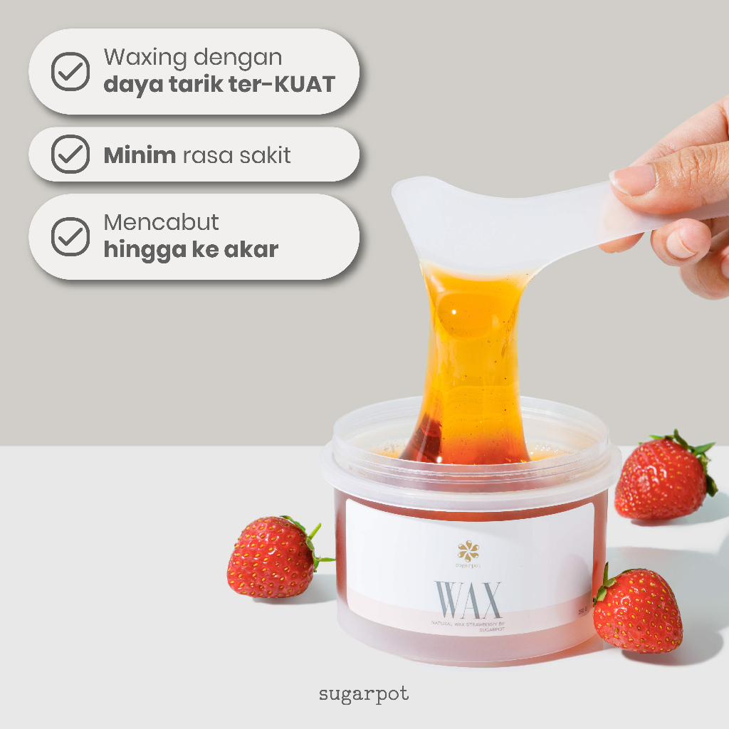 Sugarpot Sugarpot Strawberry Sugar Waxing Kit