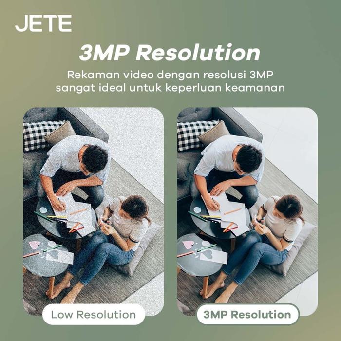 JETE Indonesia JETE CCTV Kamera  CT1 