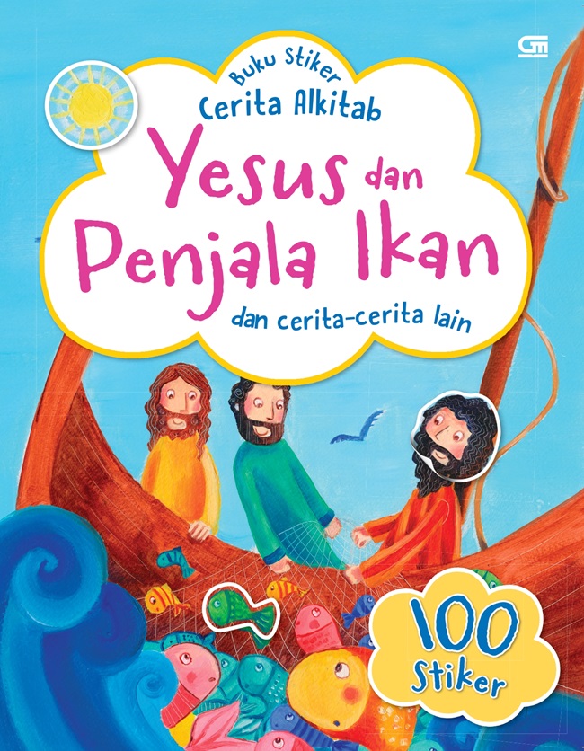 Buku Stiker Cerita Alkitab: Yesus dan Penjala Ikan dan Cerita-Cerita Lain 1