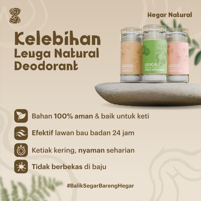 Hegar Natural Leuga Natural Deo 3