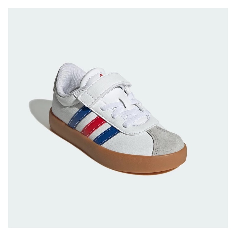 adidas Lifestyle VL Court 3.0 Skateboarding Shoes Kids White 2