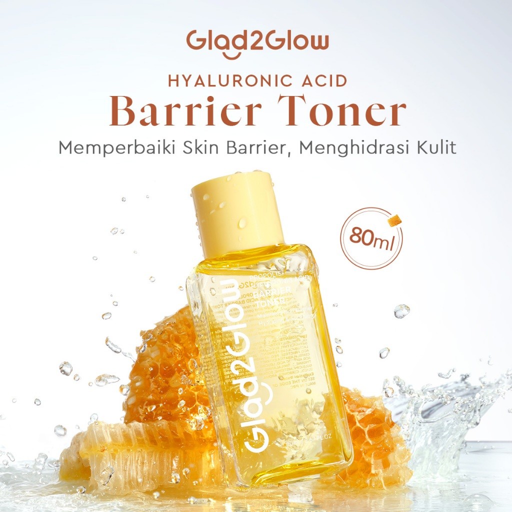 Suntone Wisdom Indonesia Glad2Glow Propolis Hyaluronic Acid Barrier Toner