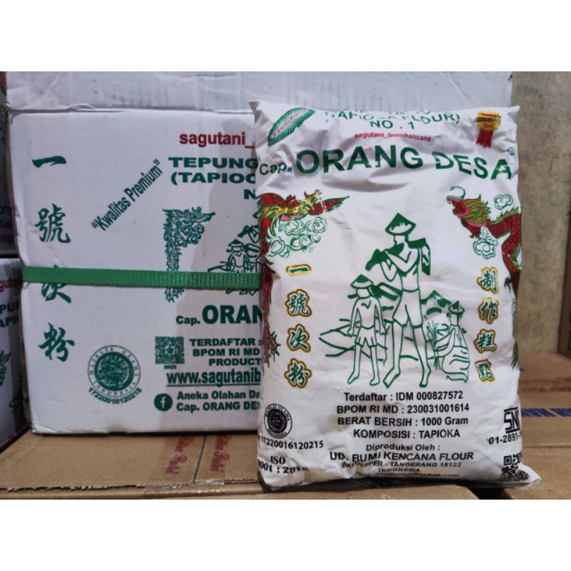 Tepung Tapioka Cap Orang Desa