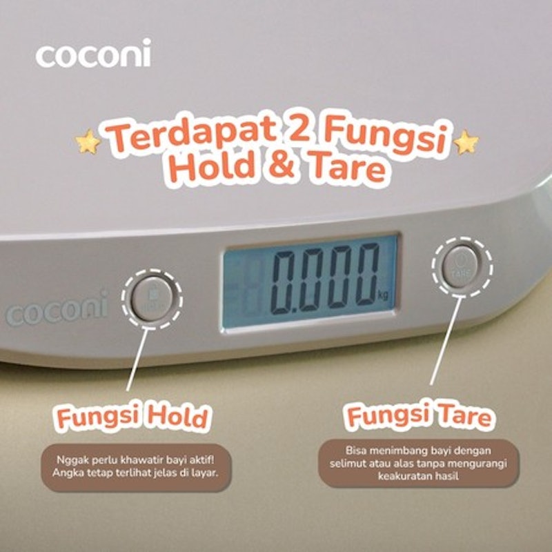 Coconi Nova Digital Baby Scale 5