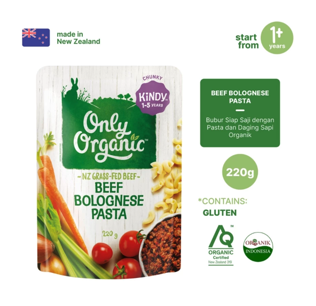 Only Organic Only Organic Beef Bolognese Pasta 