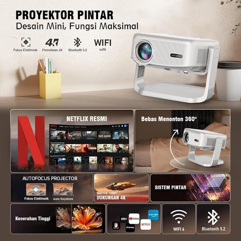 AVIEWLUX NEO Smart Proyektor 4