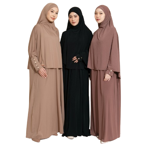  Lozy Hijab Hafisa Abaya Set